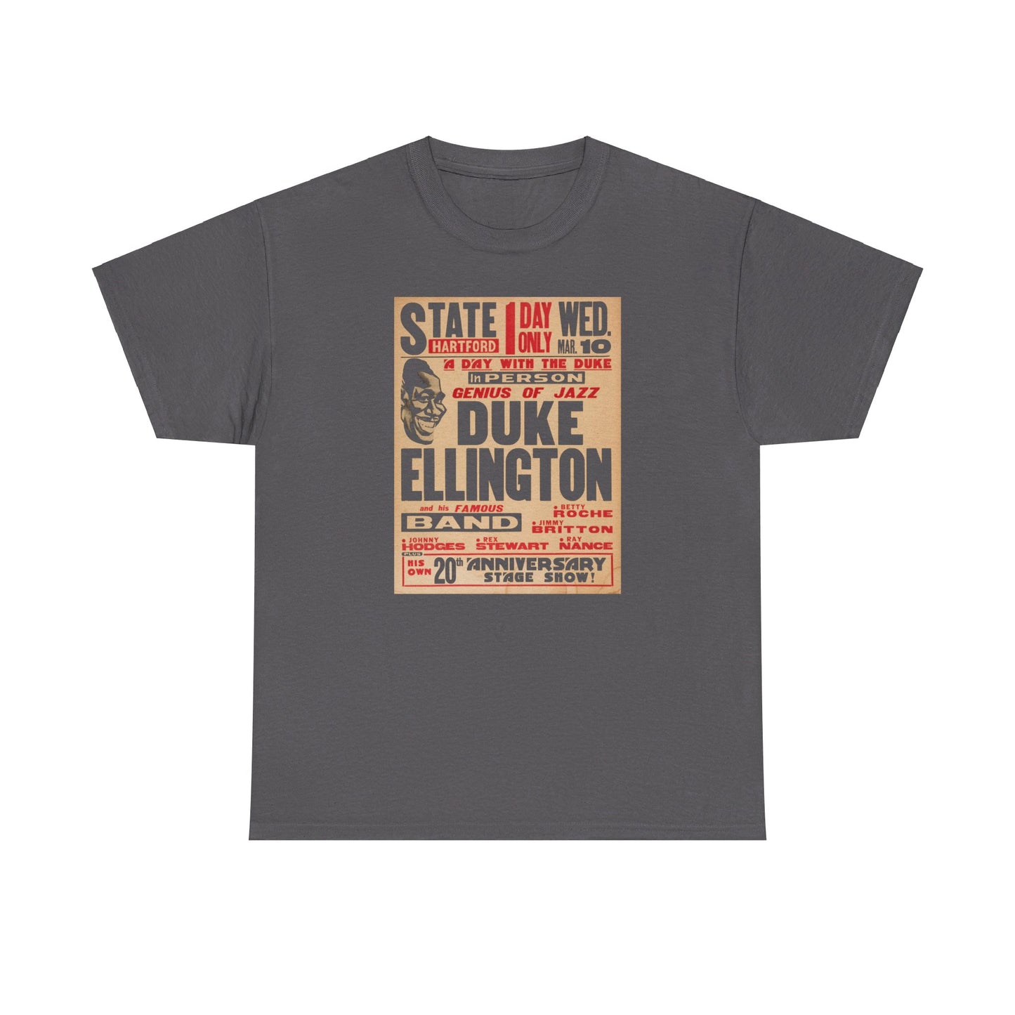 Concert Poster Tee #188: Duke Ellington