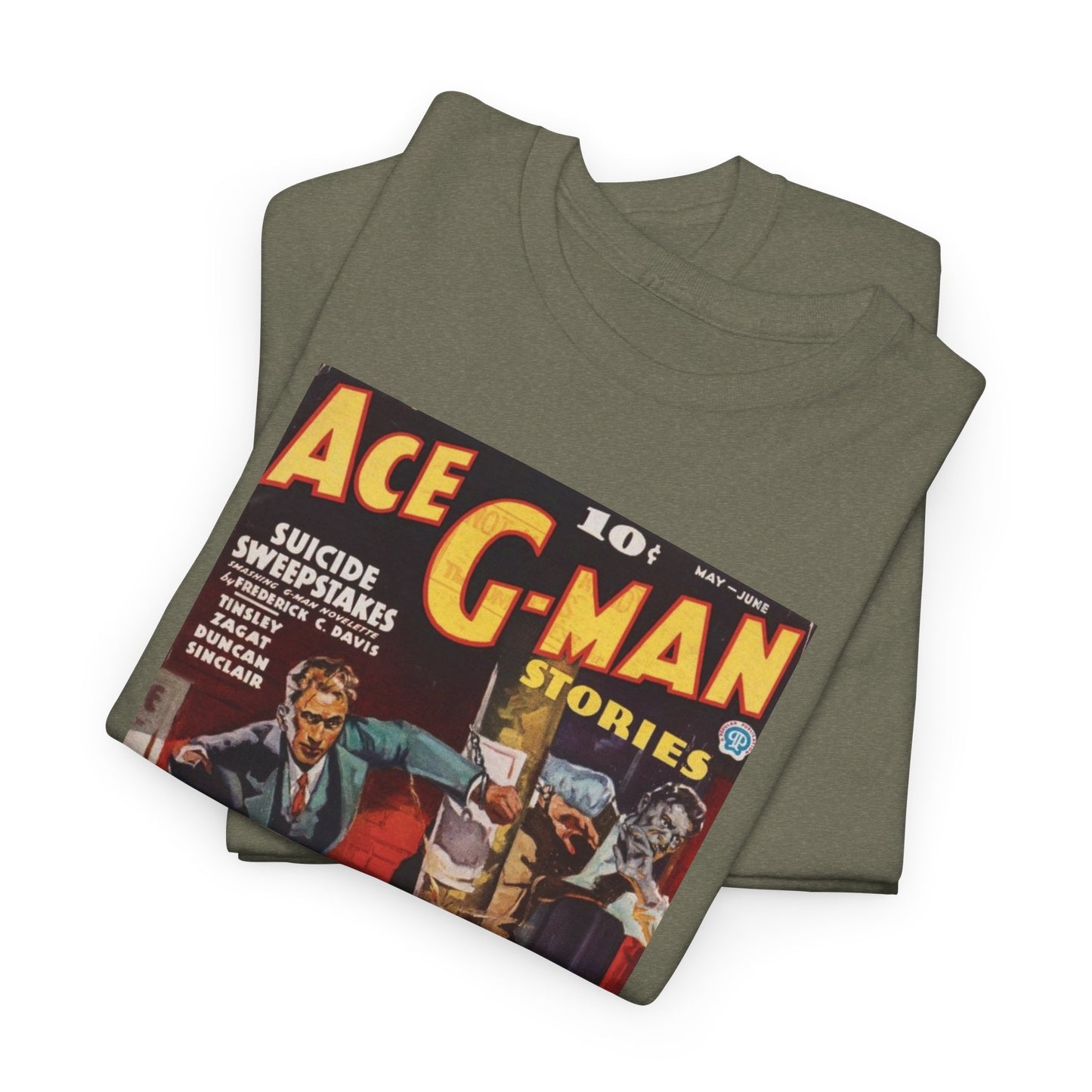 Pulp Cover Tee #442: Ace G-man Stories