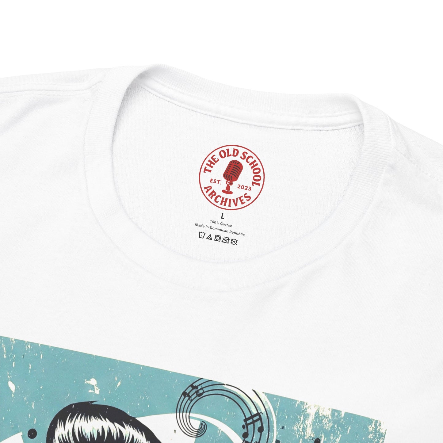 1950s Rock N Roll Tee, Unisex Heavy Cotton T-Shirt, Casual Statement Wear