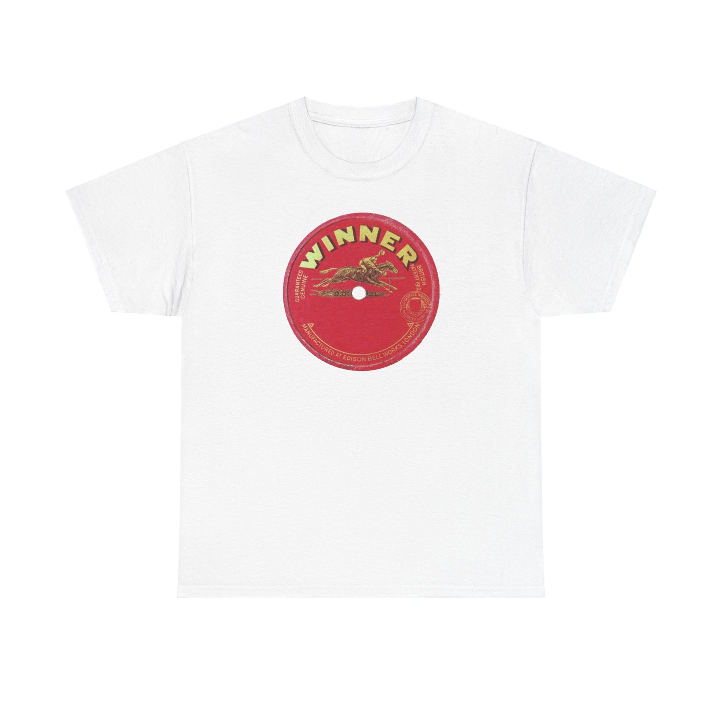 Vintage Retro 78rpm Label Tee #11: Winner Records