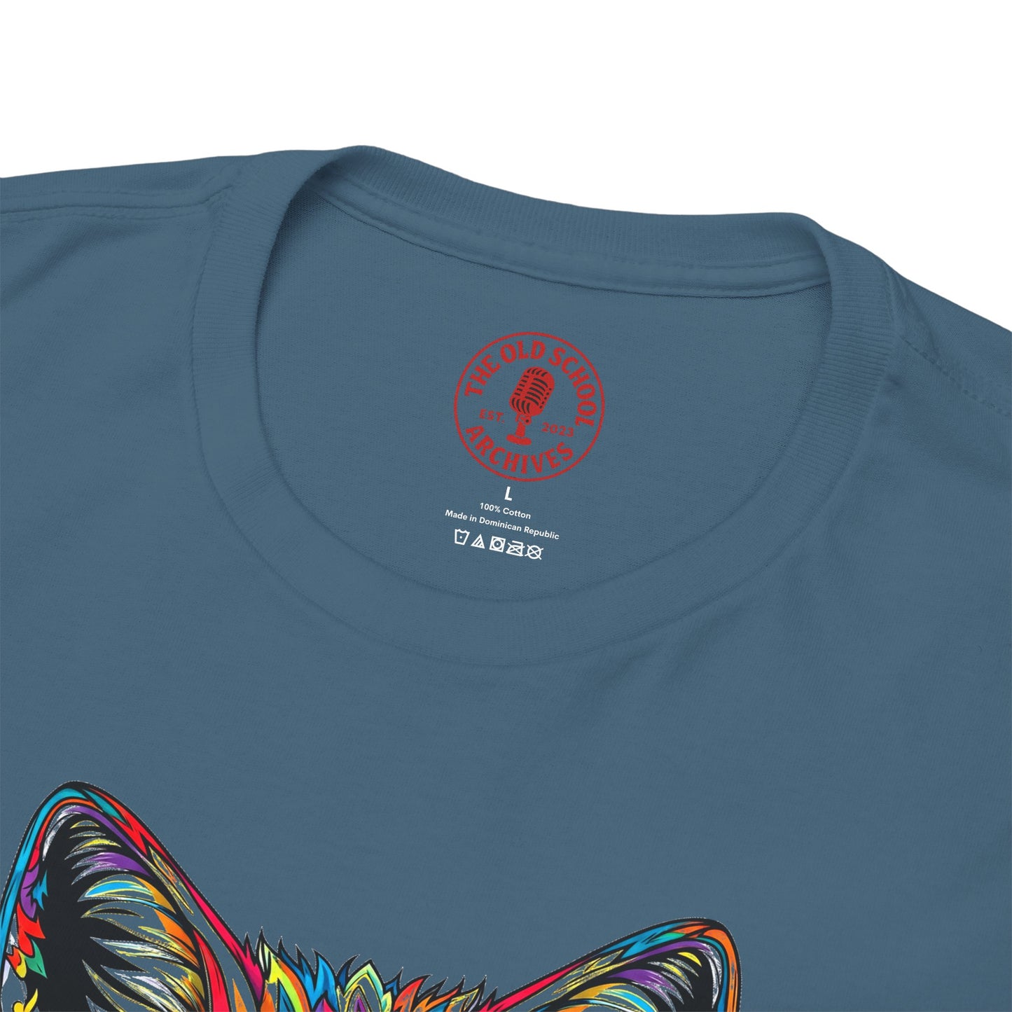 Cosmic Fox Unisex Heavy Cotton Tee Statement Shirt