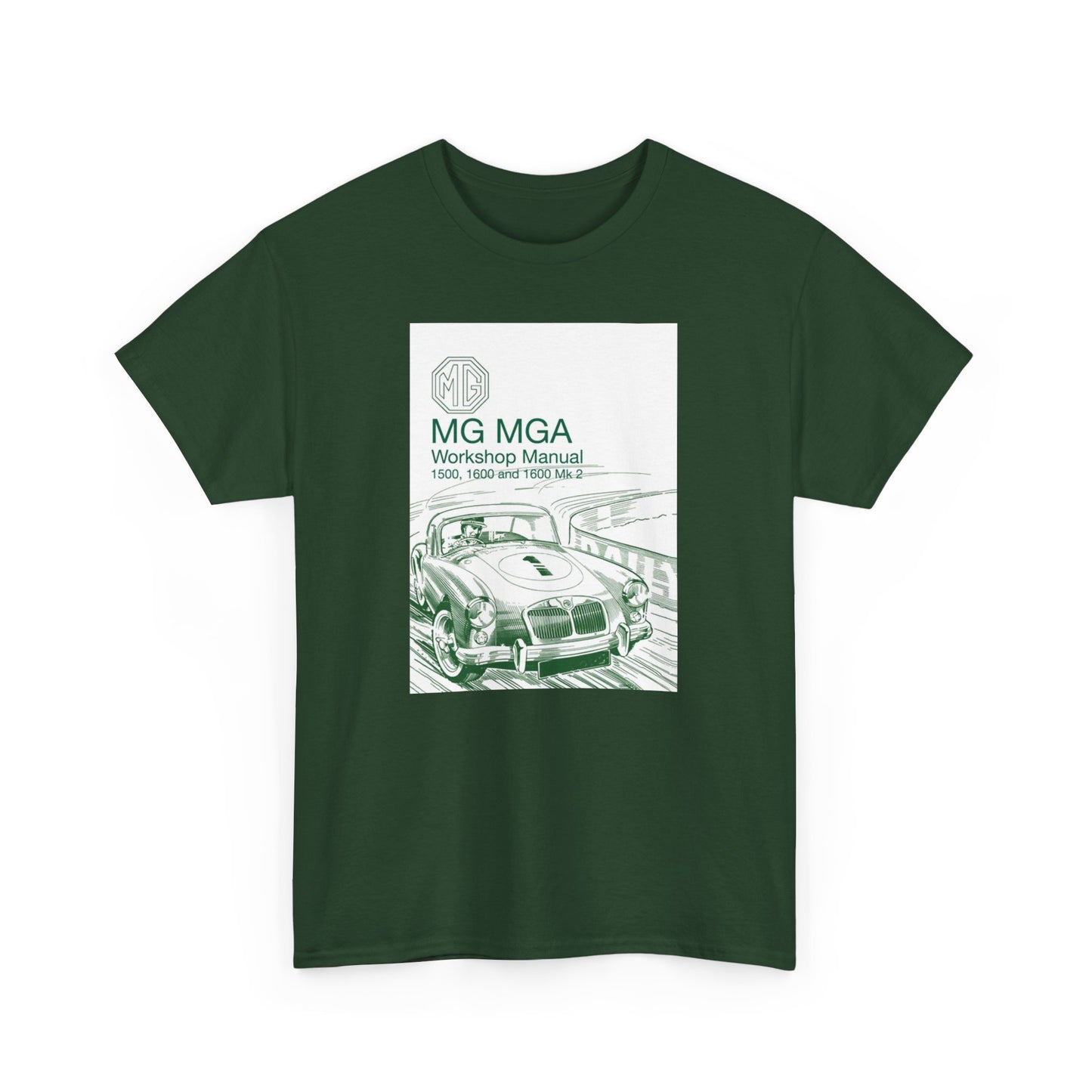 Retro Car Culture Tee #031: MG MGA