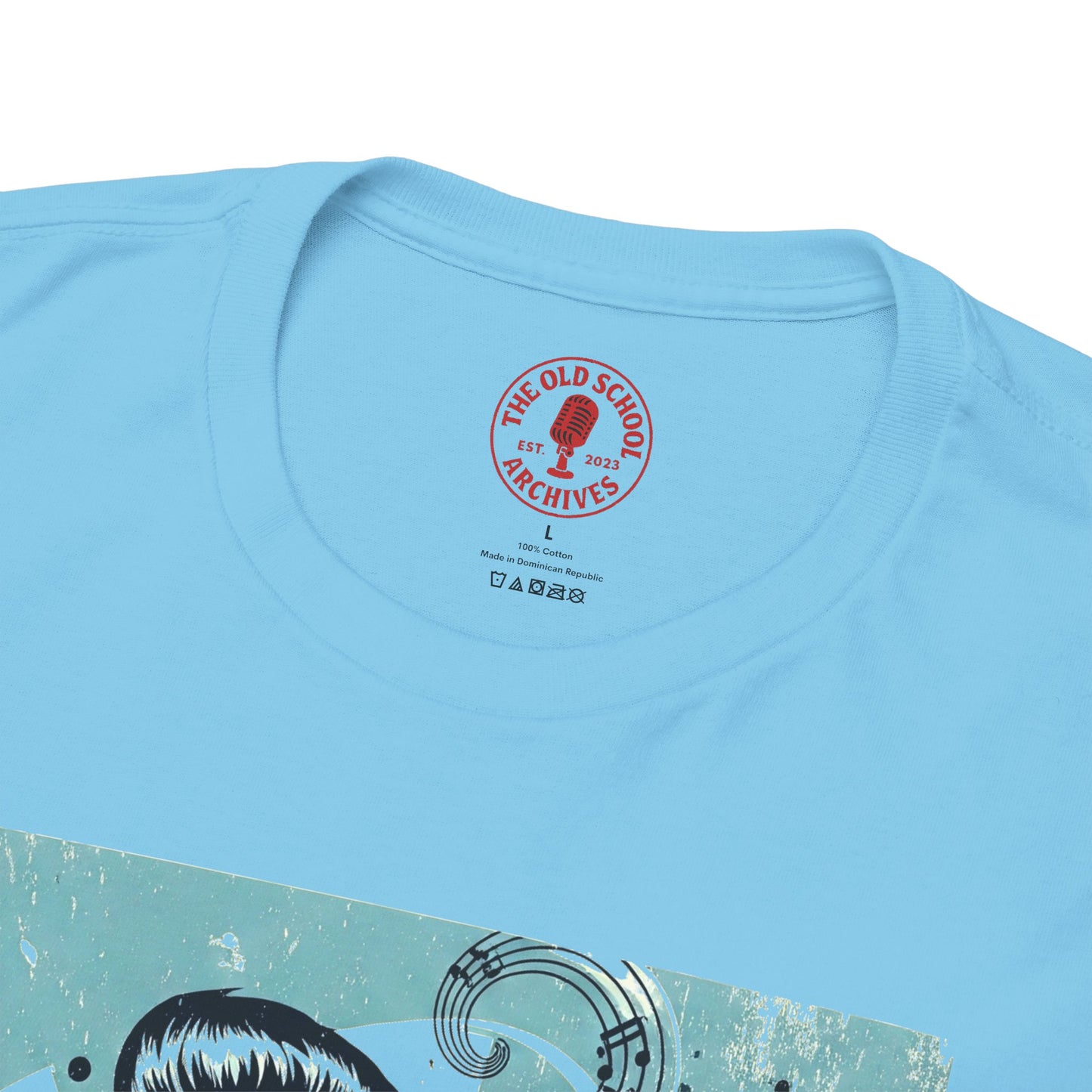 1950s Rock N Roll Tee, Unisex Heavy Cotton T-Shirt, Casual Statement Wear