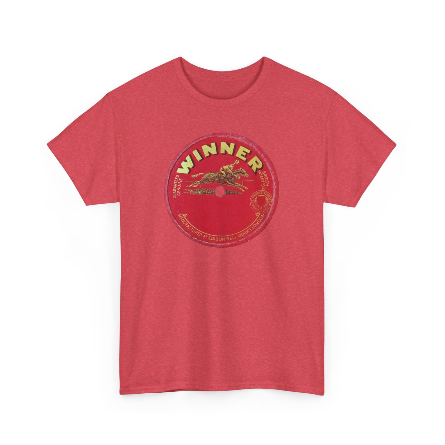 Vintage Retro 78rpm Label Tee #11: Winner Records