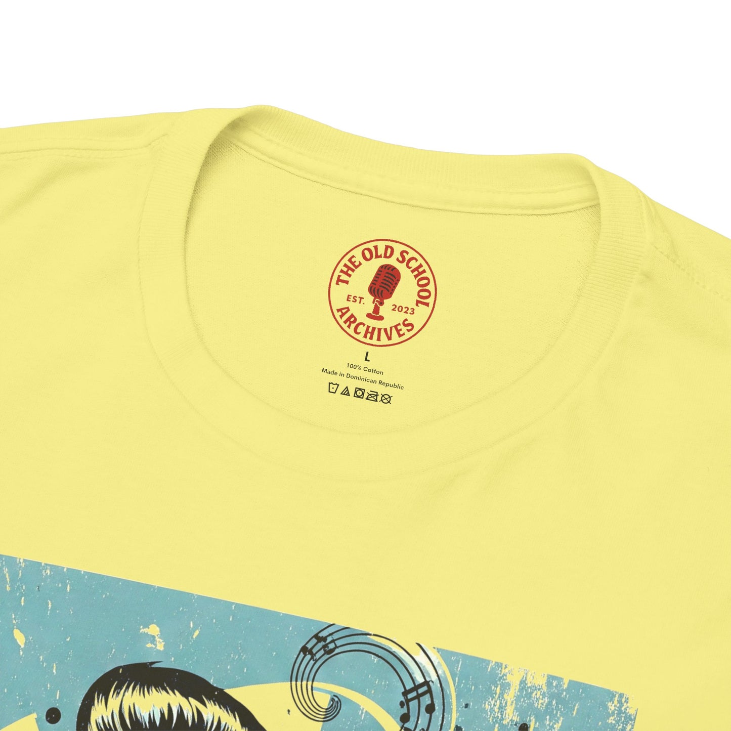 1950s Rock N Roll Tee, Unisex Heavy Cotton T-Shirt, Casual Statement Wear
