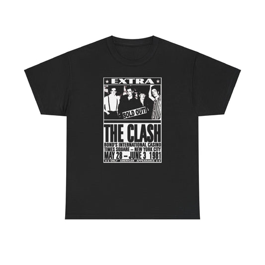 Concert Poster Tee #054: The Clash