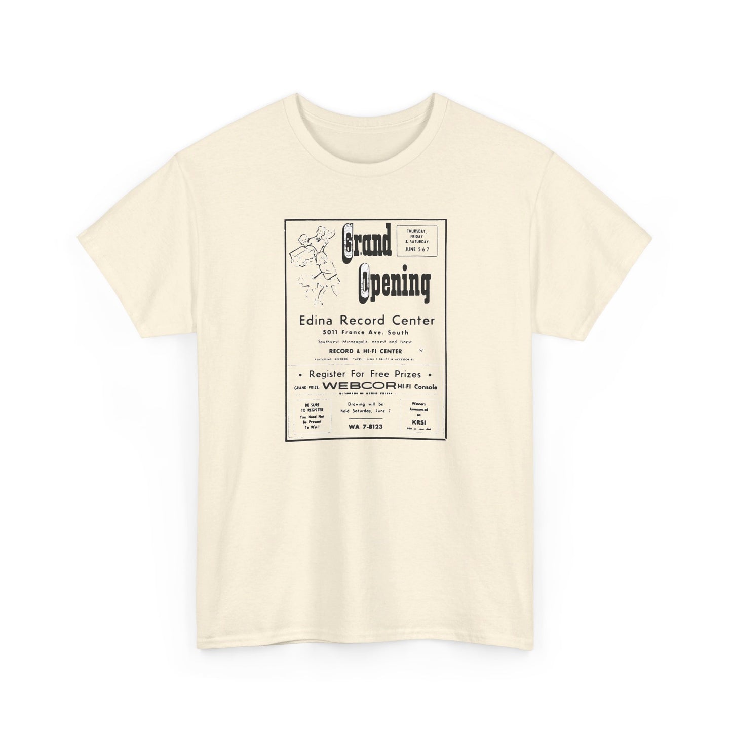 Record Store Tee #138: Edina Record Center 1958