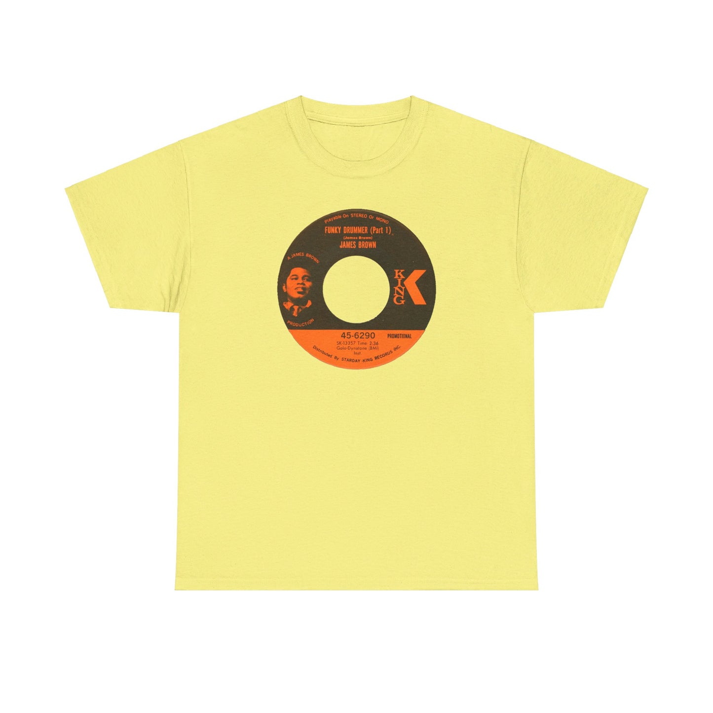 45rpm Tee #63: James Brown Funky Drummer