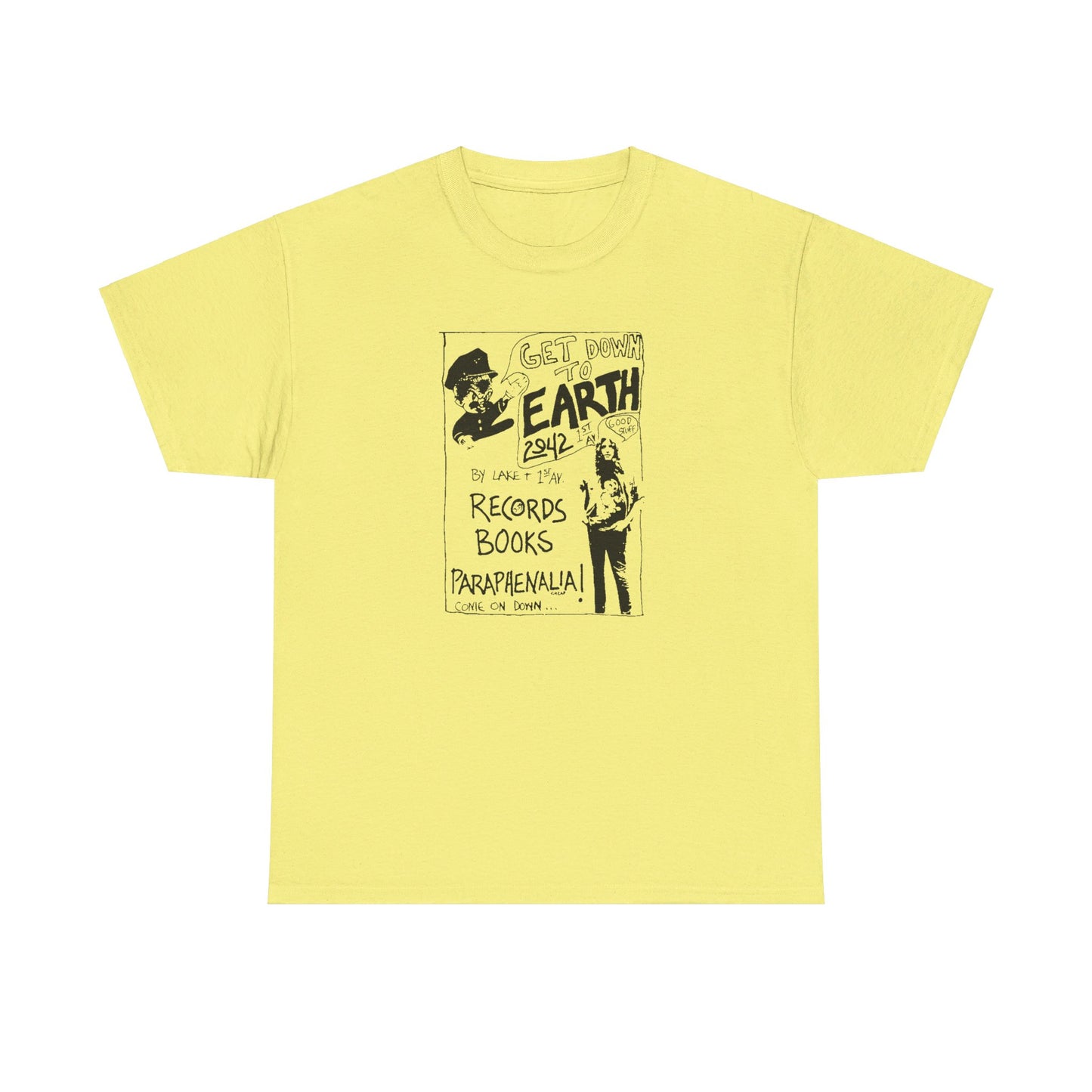 Record Store Tee #139: Earth Records Books & Paraphernalia