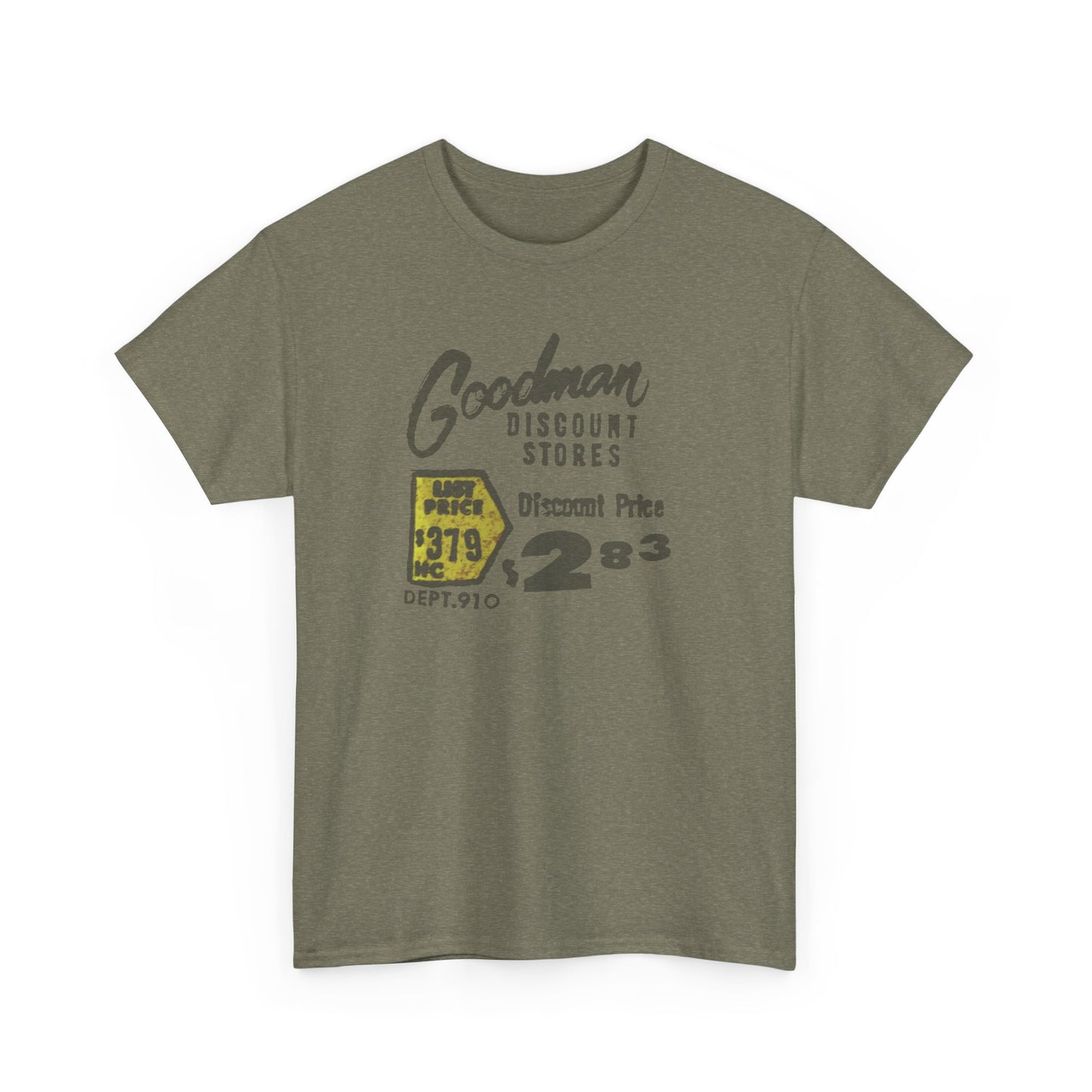 Retro Tee #202: Goodman's Price Tag