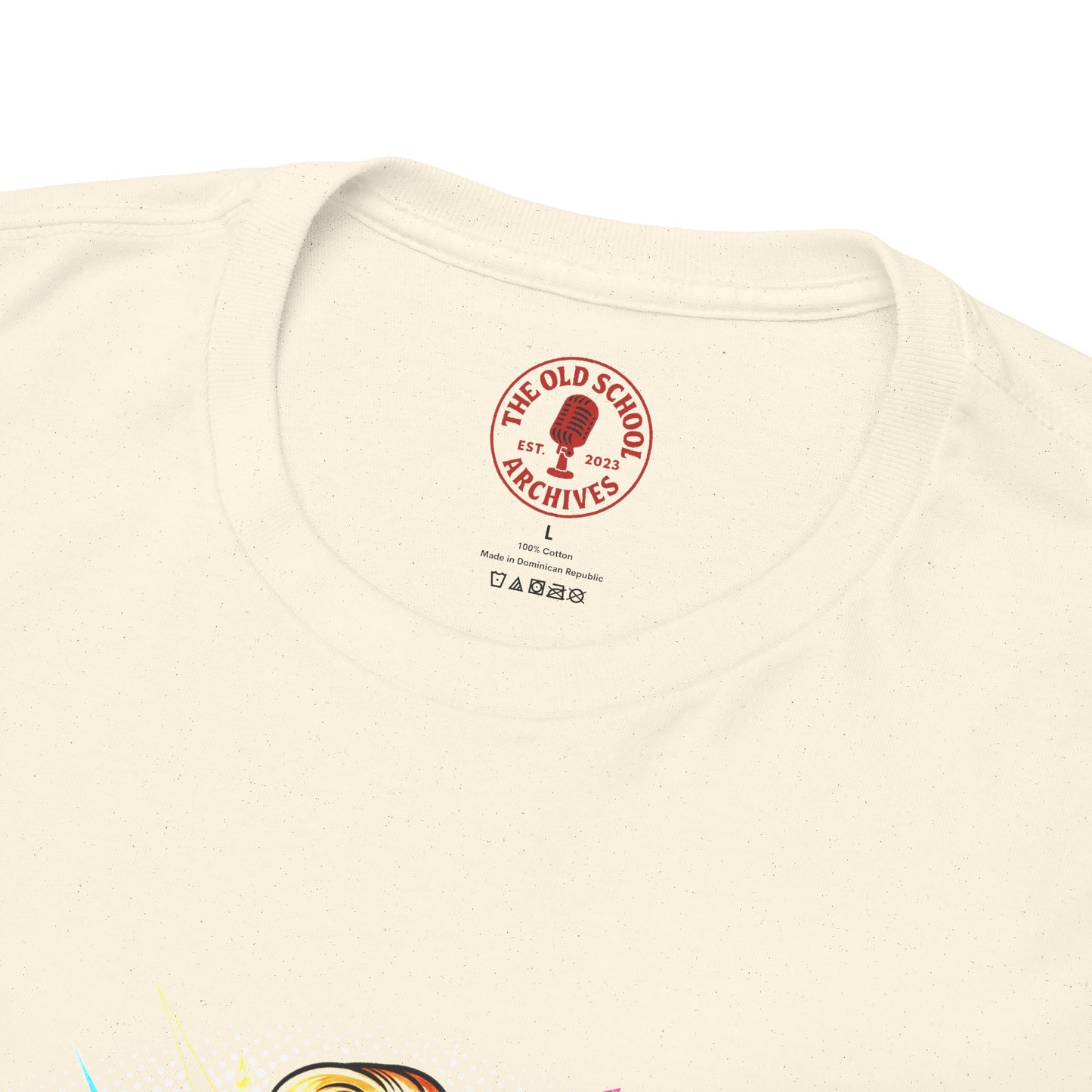 Pin-up Girl With Sax & Mic Tee, Unisex Heavy Cotton T-Shirt, Casual Statement Wear