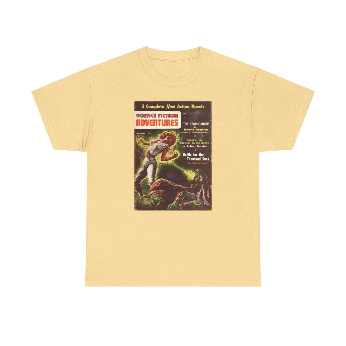 Pulp Cover Tee #408: Science Fiction Adventures