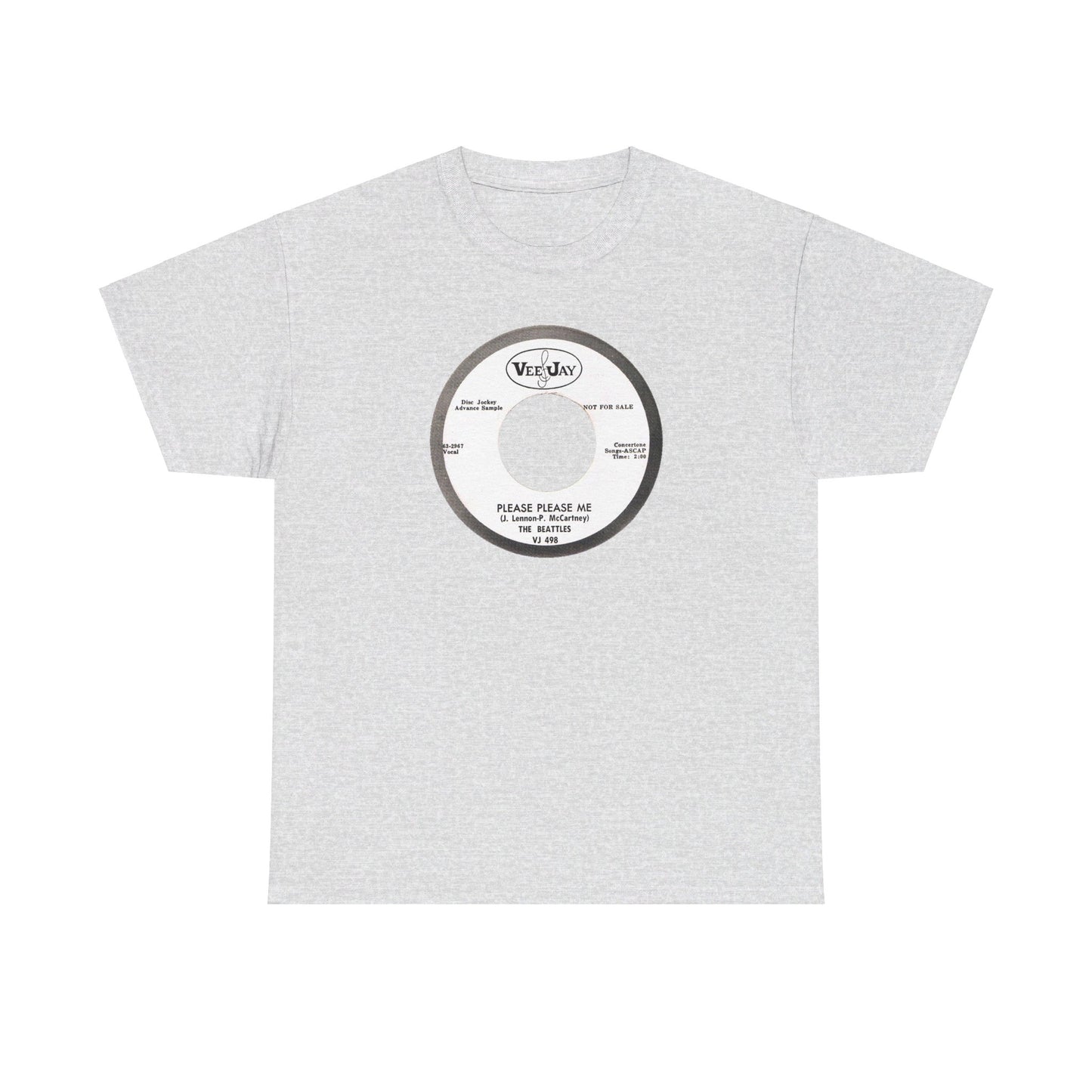 45rpm Tee #09: The Beattles Please Please Me Promo Label