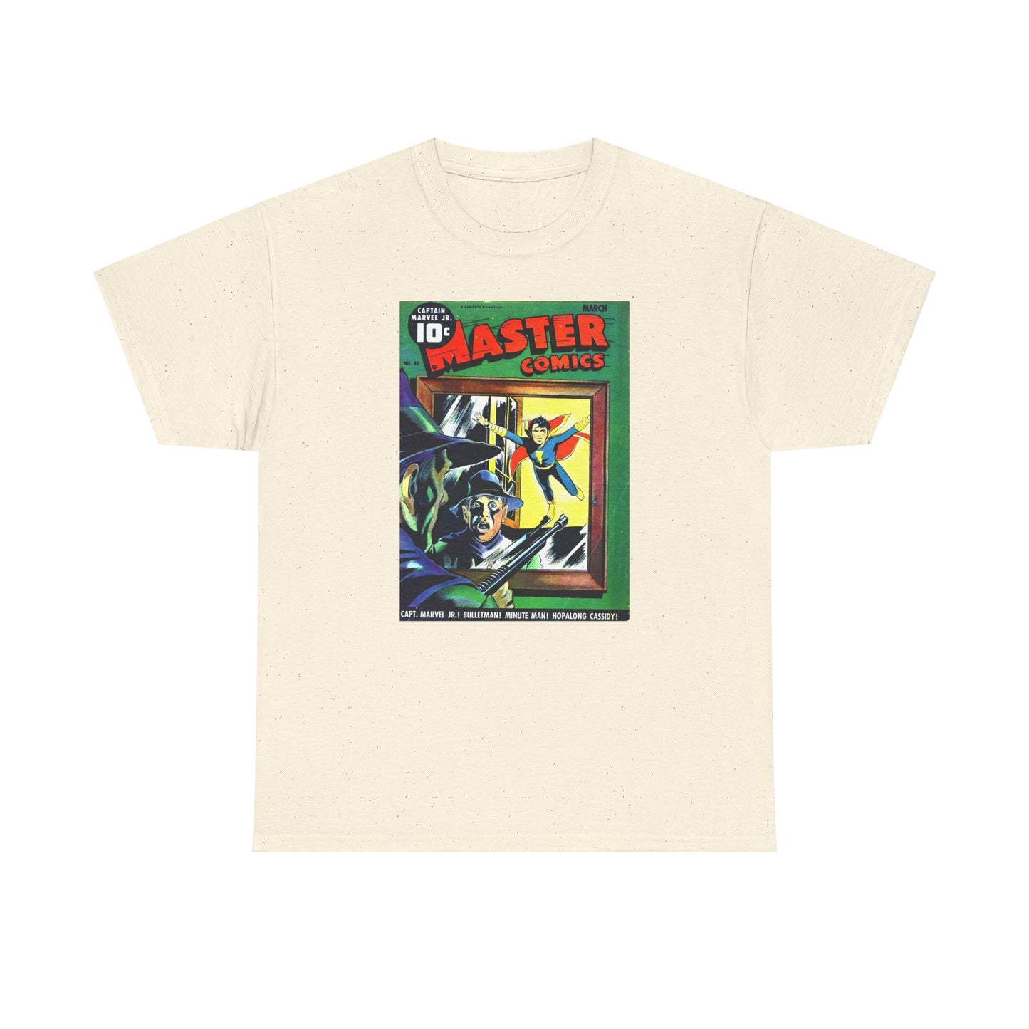 Comic Book Tee: Master Comics 48 Captain Marvel Jr.