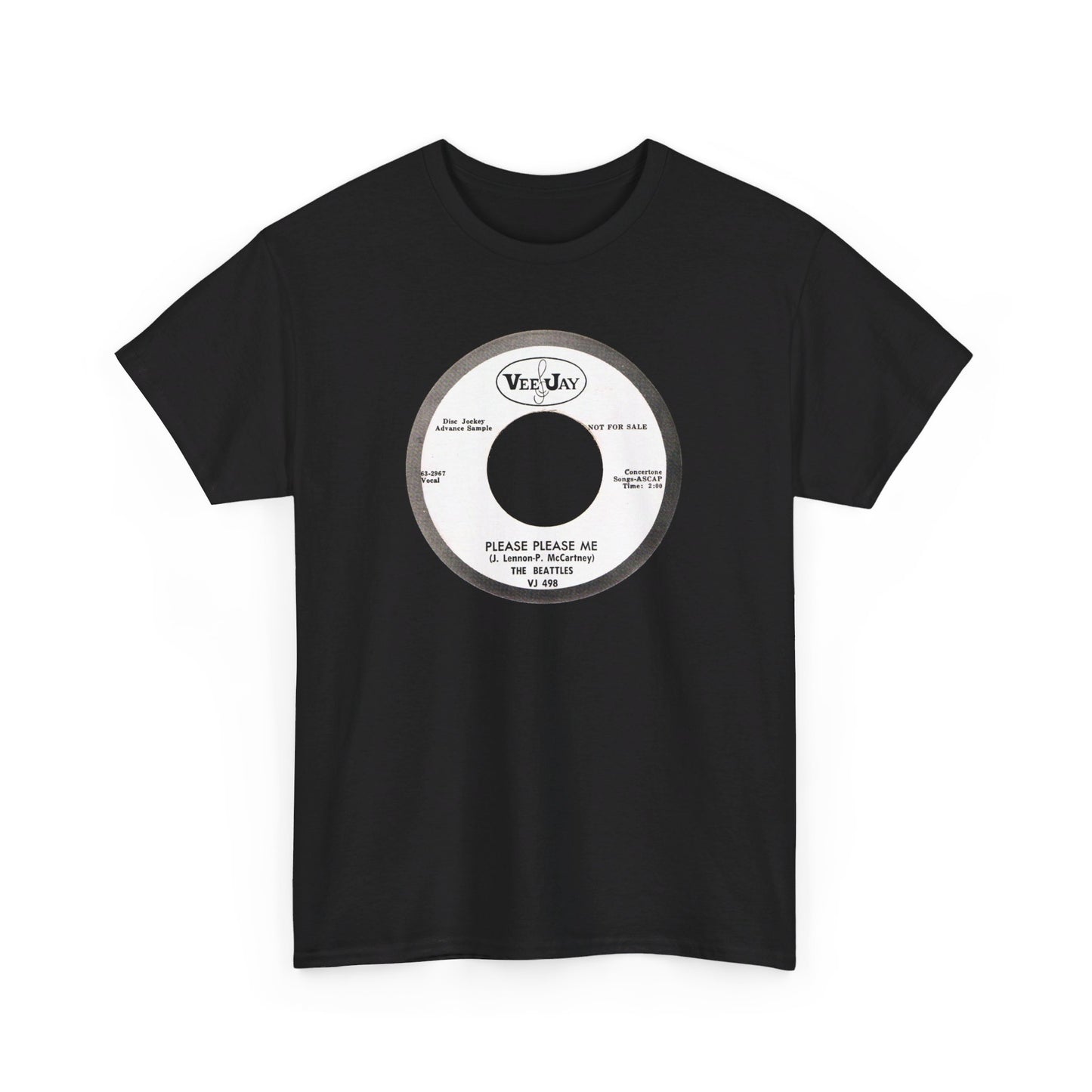 45rpm Tee #09: The Beattles Please Please Me Promo Label