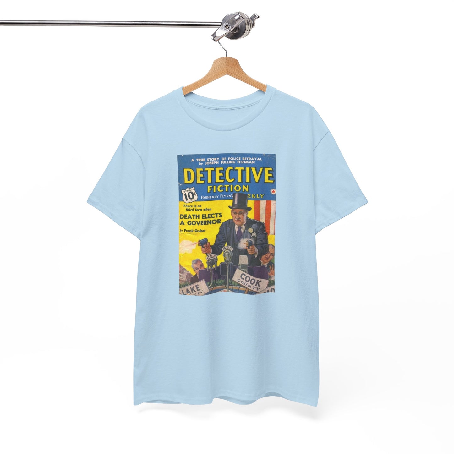 Pulp Cover Tee #449: Detective Fiction