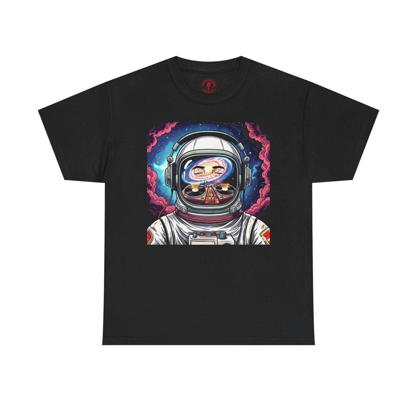 DJ Spaceman Tee, Unisex Heavy Cotton T-Shirt, Casual Statement Wear
