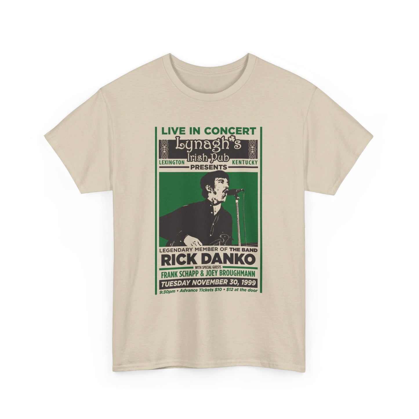 Concert Poster Tee #045: Rick Danko