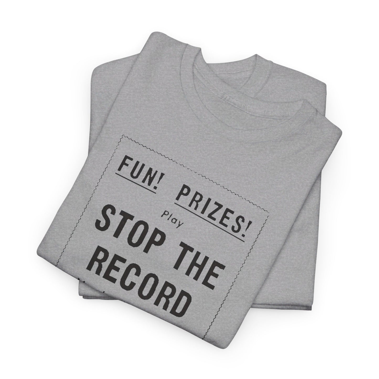 Television Tee #232: Stop The Record