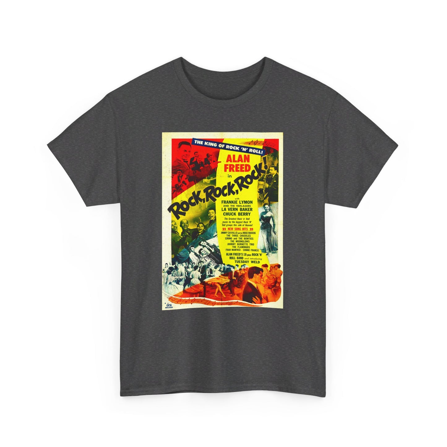 Concert Poster Tee #255: Alan Freed Movie Rock, Rock, Rock!