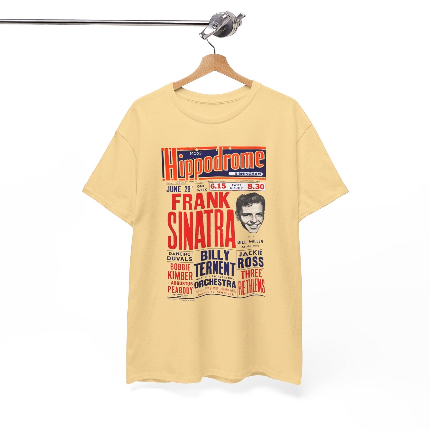 Concert Poster Tee #142: Frank Sinatra