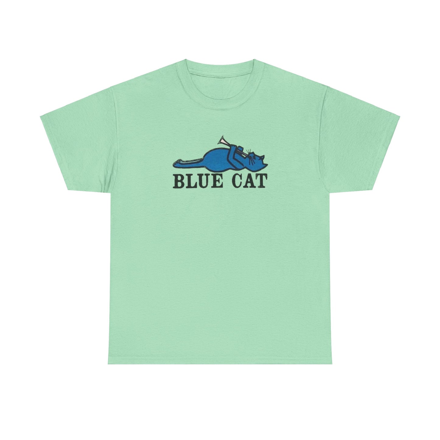 Music Label Tee #104: Blue Cat