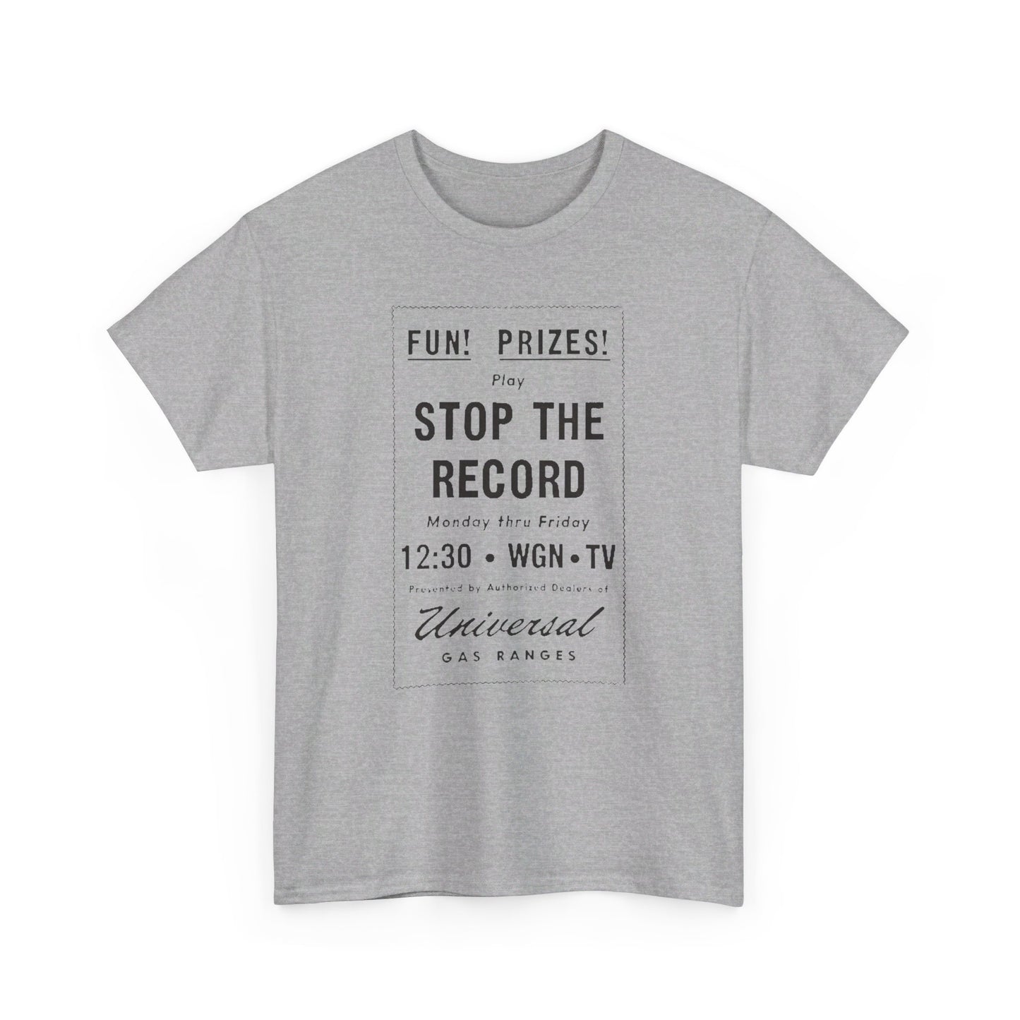 Television Tee #232: Stop The Record