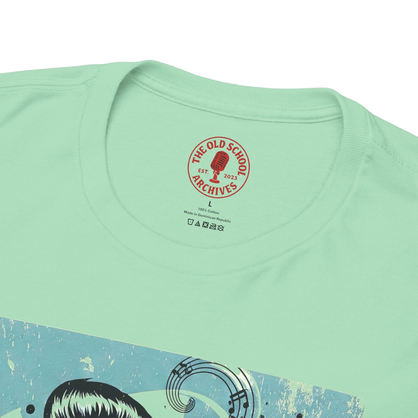 1950s Rock N Roll Tee, Unisex Heavy Cotton T-Shirt, Casual Statement Wear