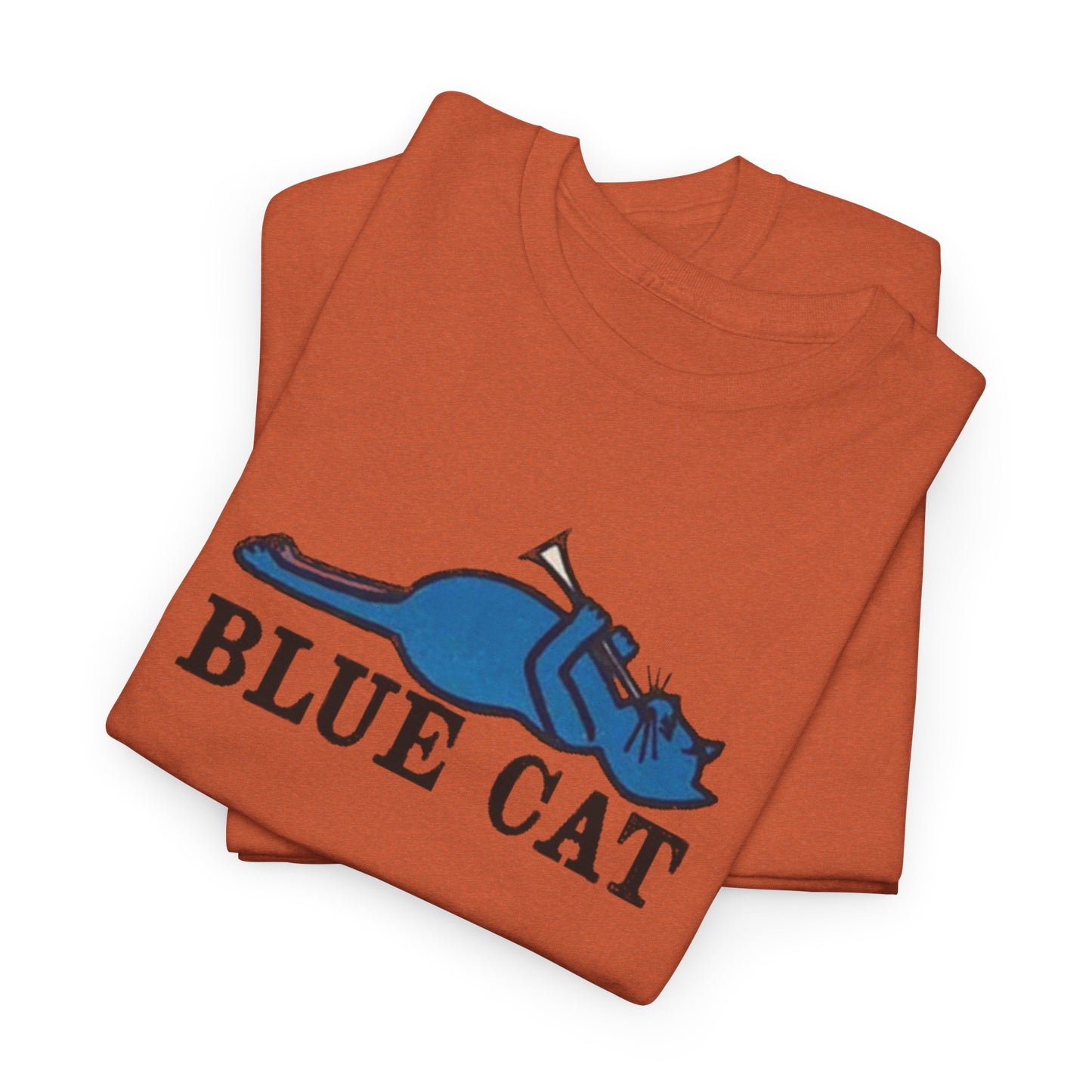 Music Label Tee #104: Blue Cat