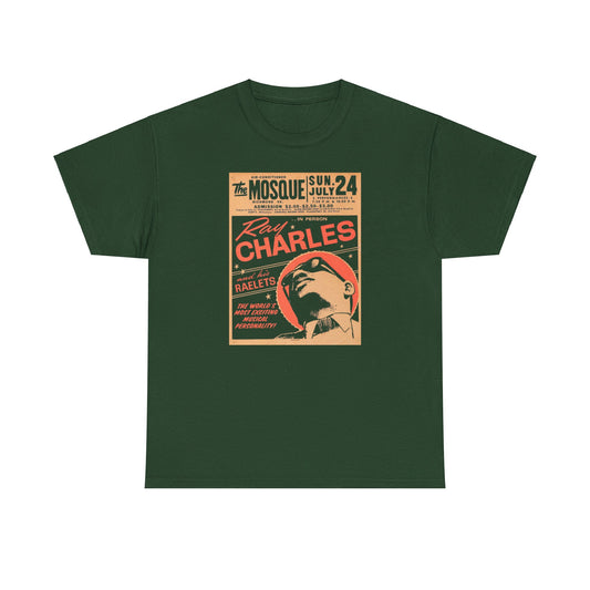 Concert Poster Tee #062: Ray Charles