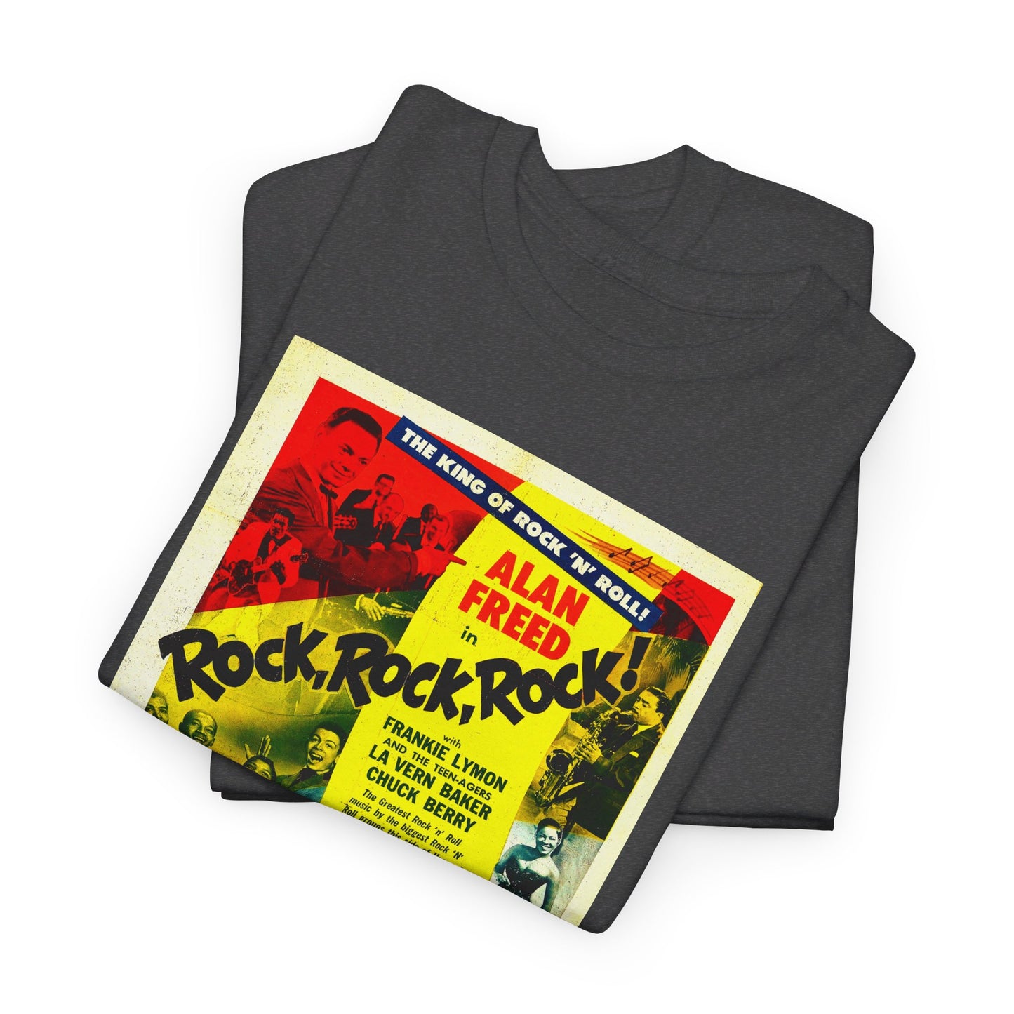 Concert Poster Tee #255: Alan Freed Movie Rock, Rock, Rock!