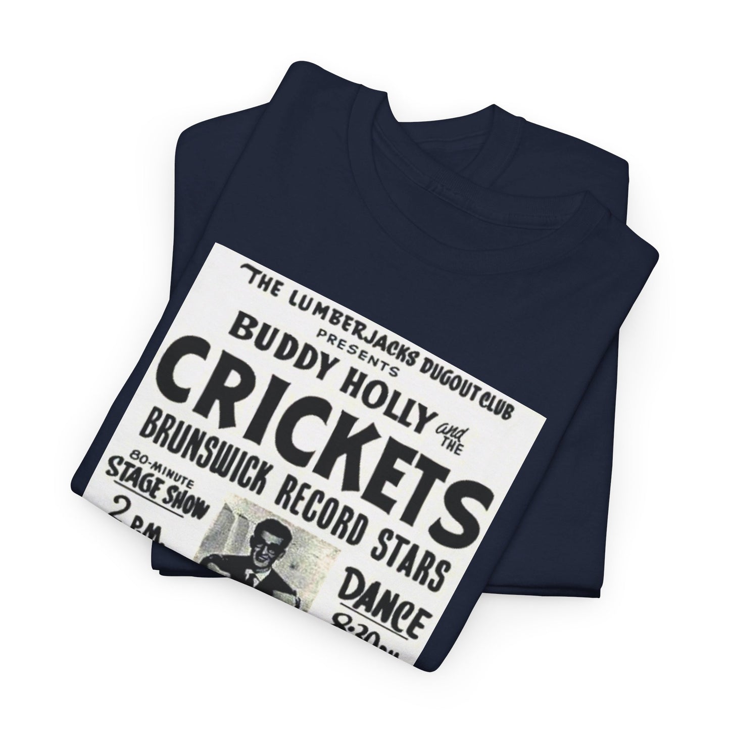 Concert Poster Tee #149: Buddy Holly & the Crickets