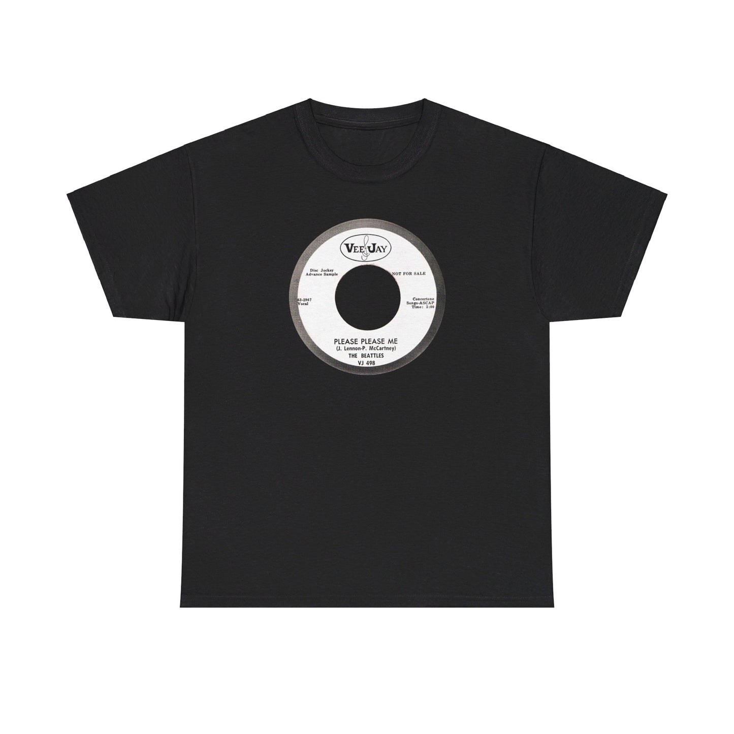 45rpm Tee #09: The Beattles Please Please Me Promo Label