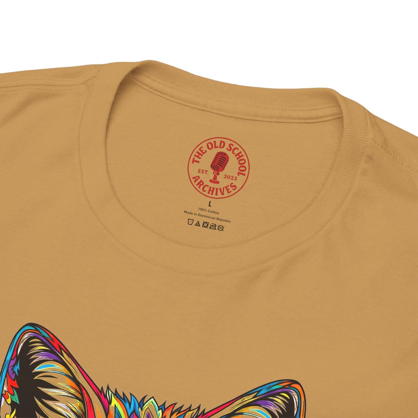 Cosmic Fox Unisex Heavy Cotton Tee Statement Shirt