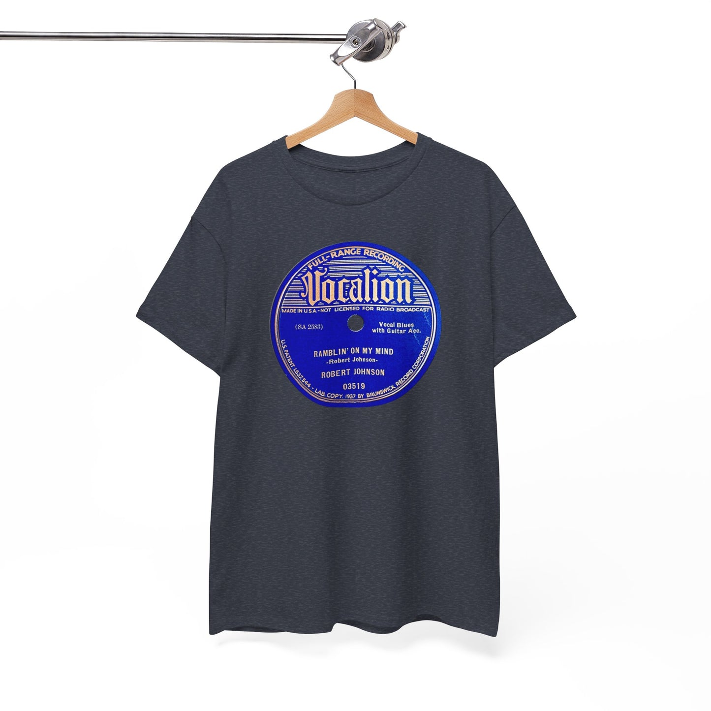 78rpm Tee #99: Robert Johnson Ramblin' On My Mind