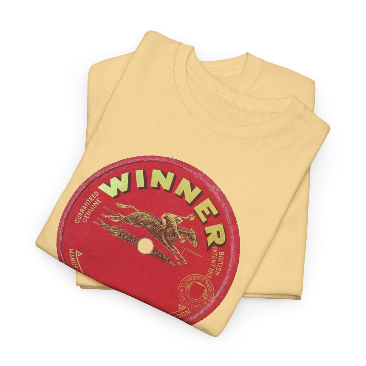 Vintage Retro 78rpm Label Tee #11: Winner Records