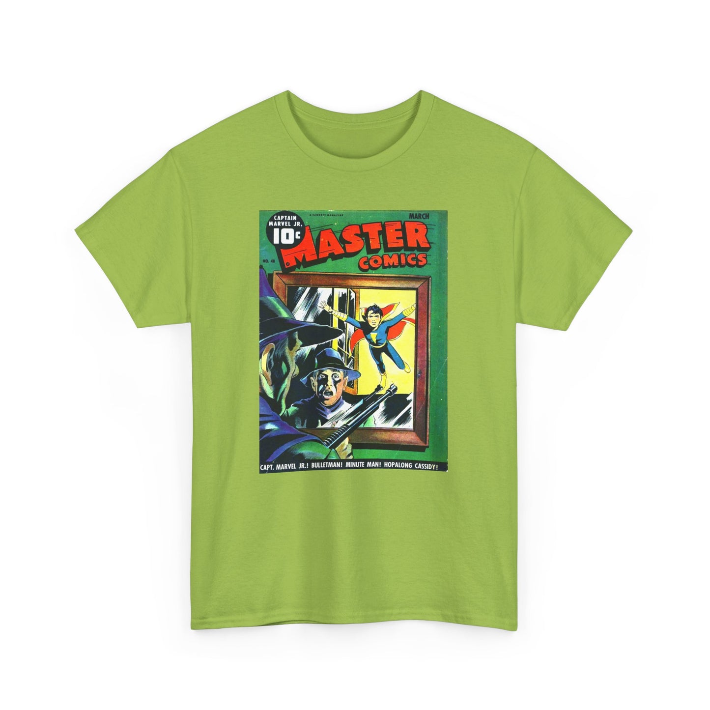 Comic Book Tee: Master Comics 48 Captain Marvel Jr.