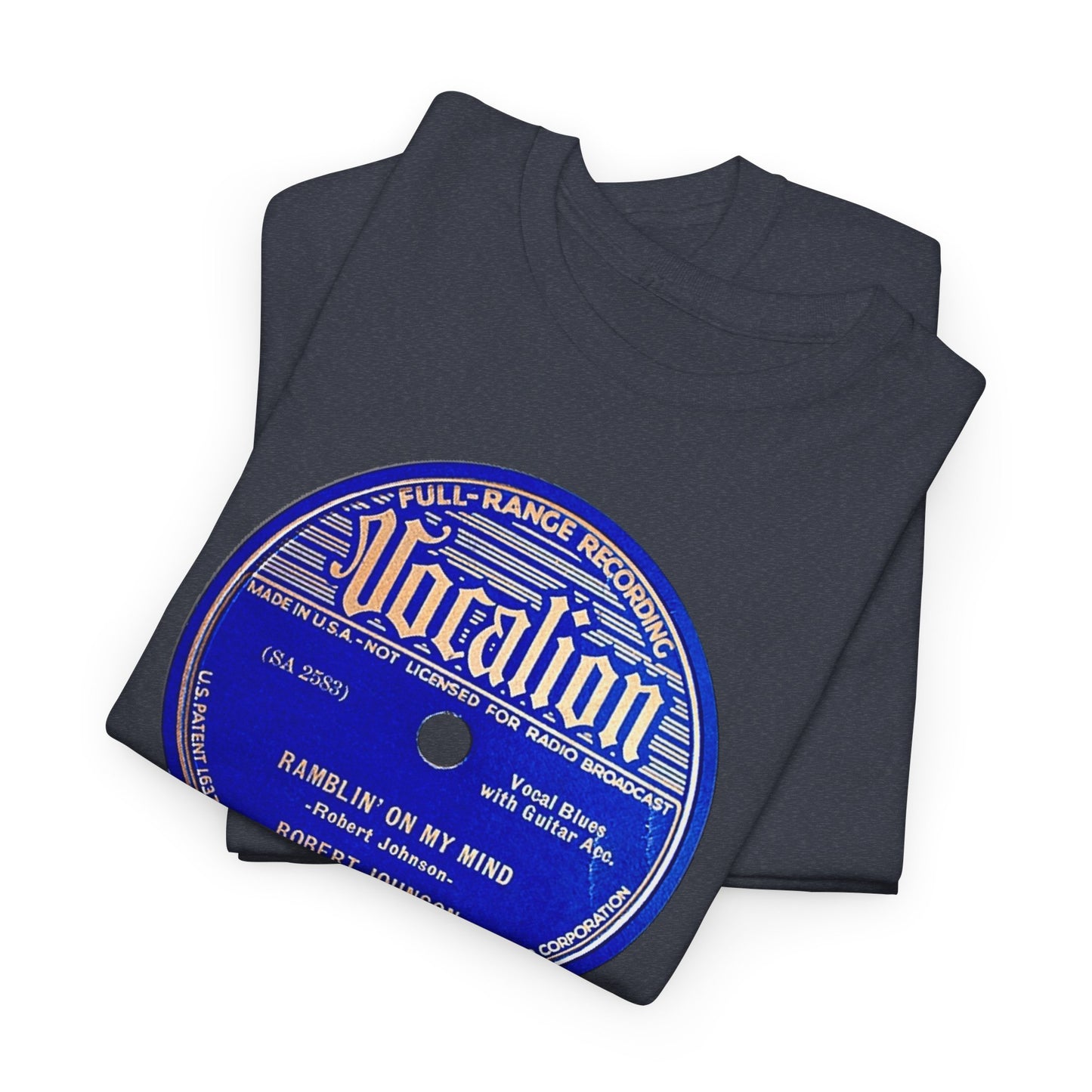 78rpm Tee #99: Robert Johnson Ramblin' On My Mind