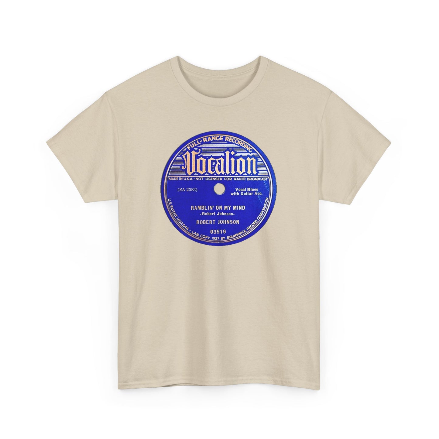 78rpm Tee #99: Robert Johnson Ramblin' On My Mind