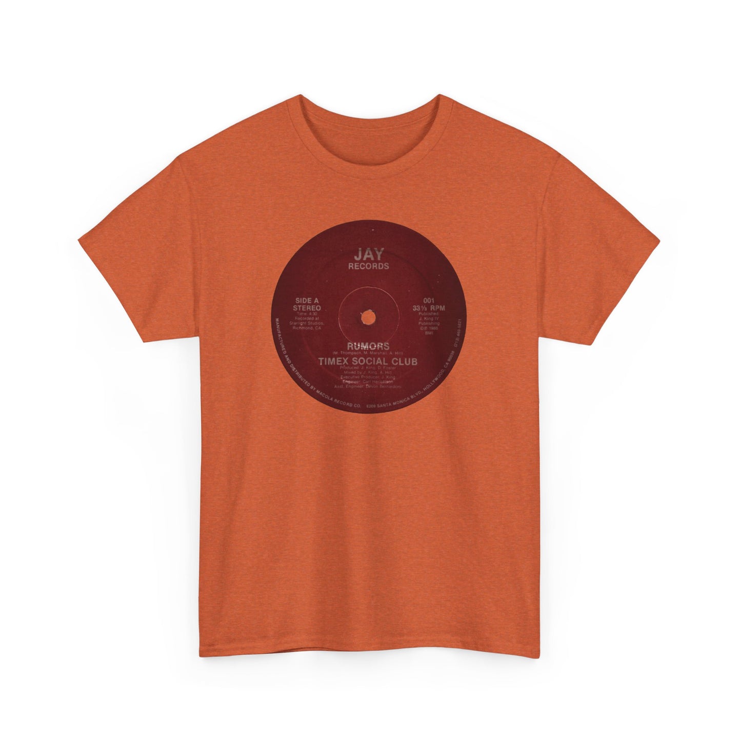 12" Tee #04: Timex Social Club Rumors