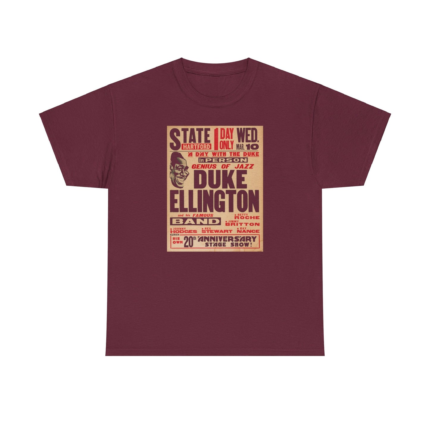 Concert Poster Tee #188: Duke Ellington