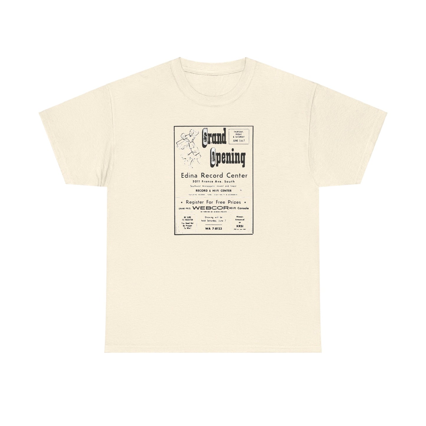 Record Store Tee #138: Edina Record Center 1958