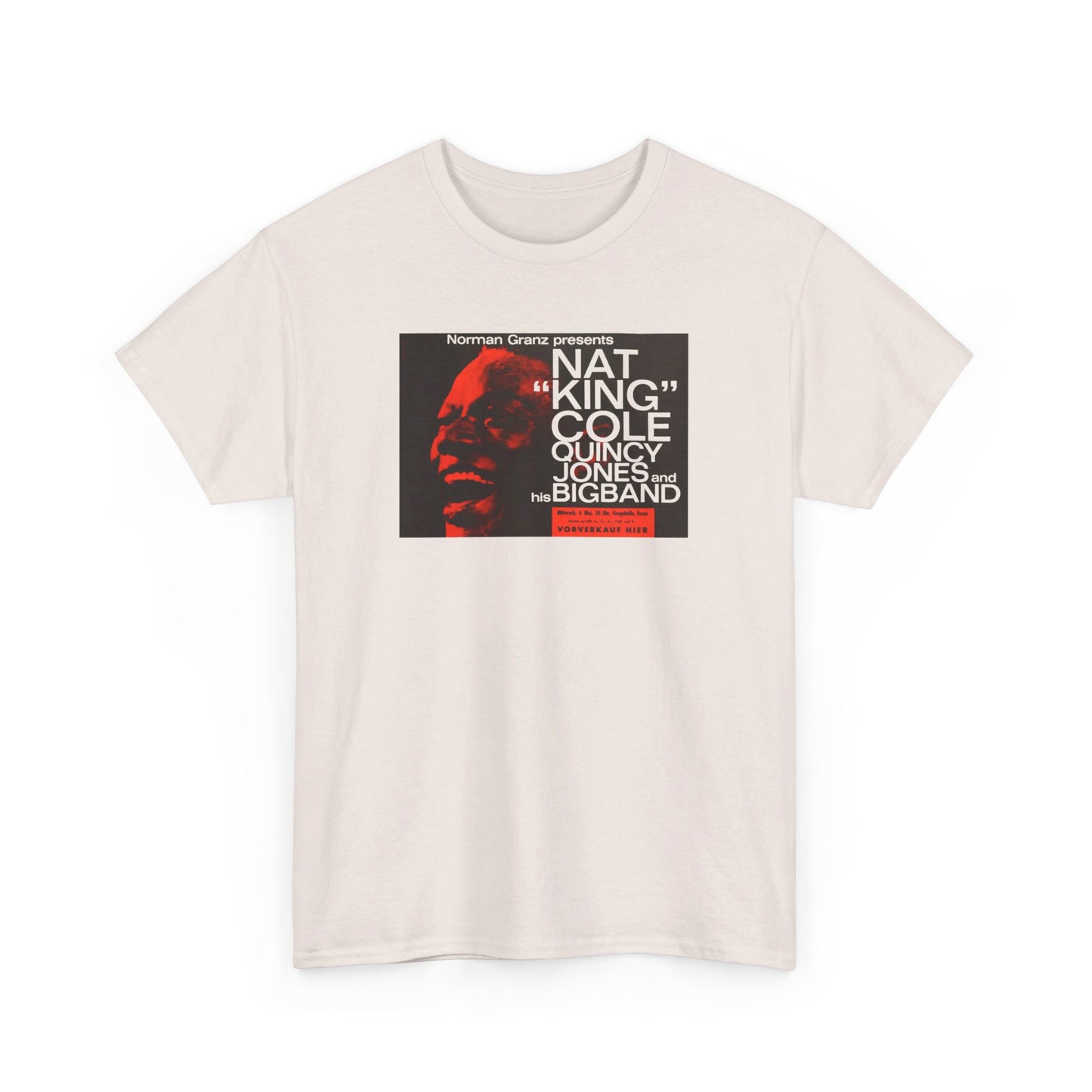 Concert Poster Tee #015: Nat King Cole Quincy Jones