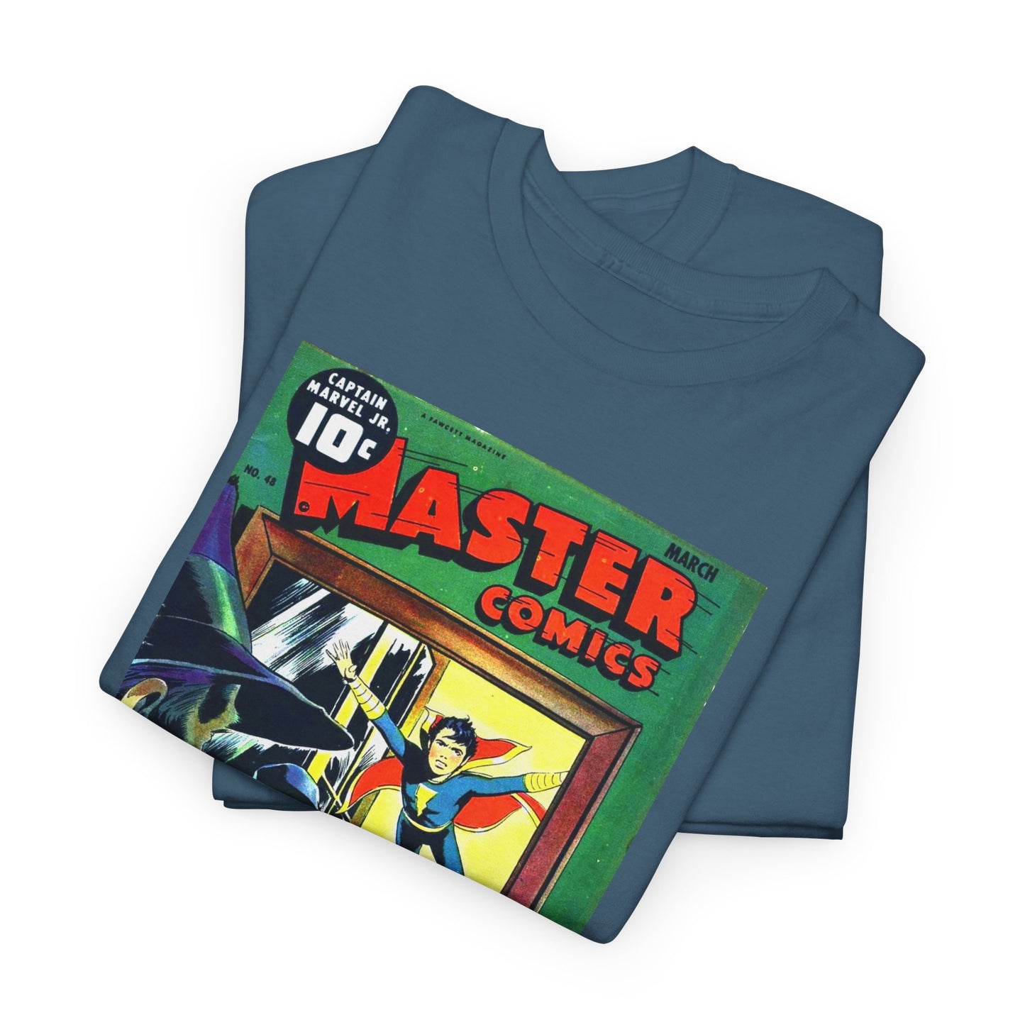 Comic Book Tee: Master Comics 48 Captain Marvel Jr.