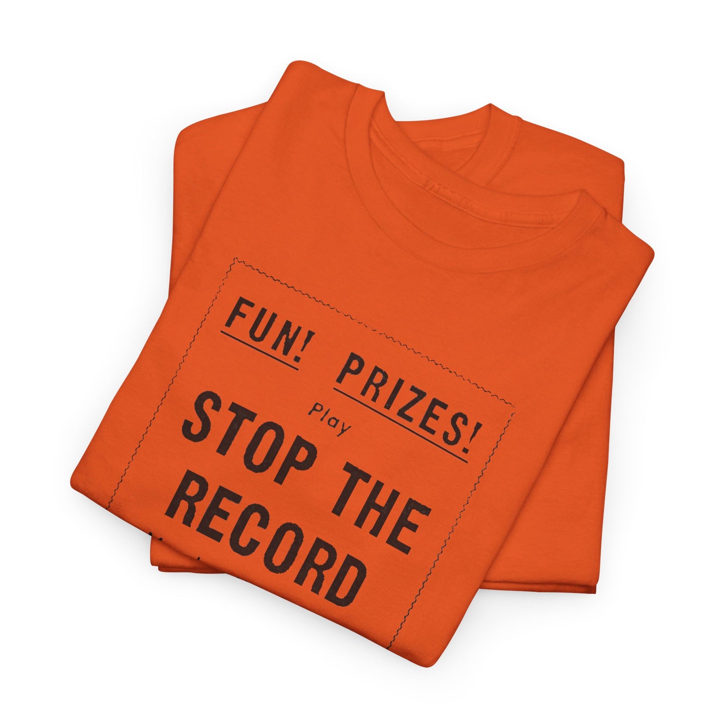 Television Tee #232: Stop The Record