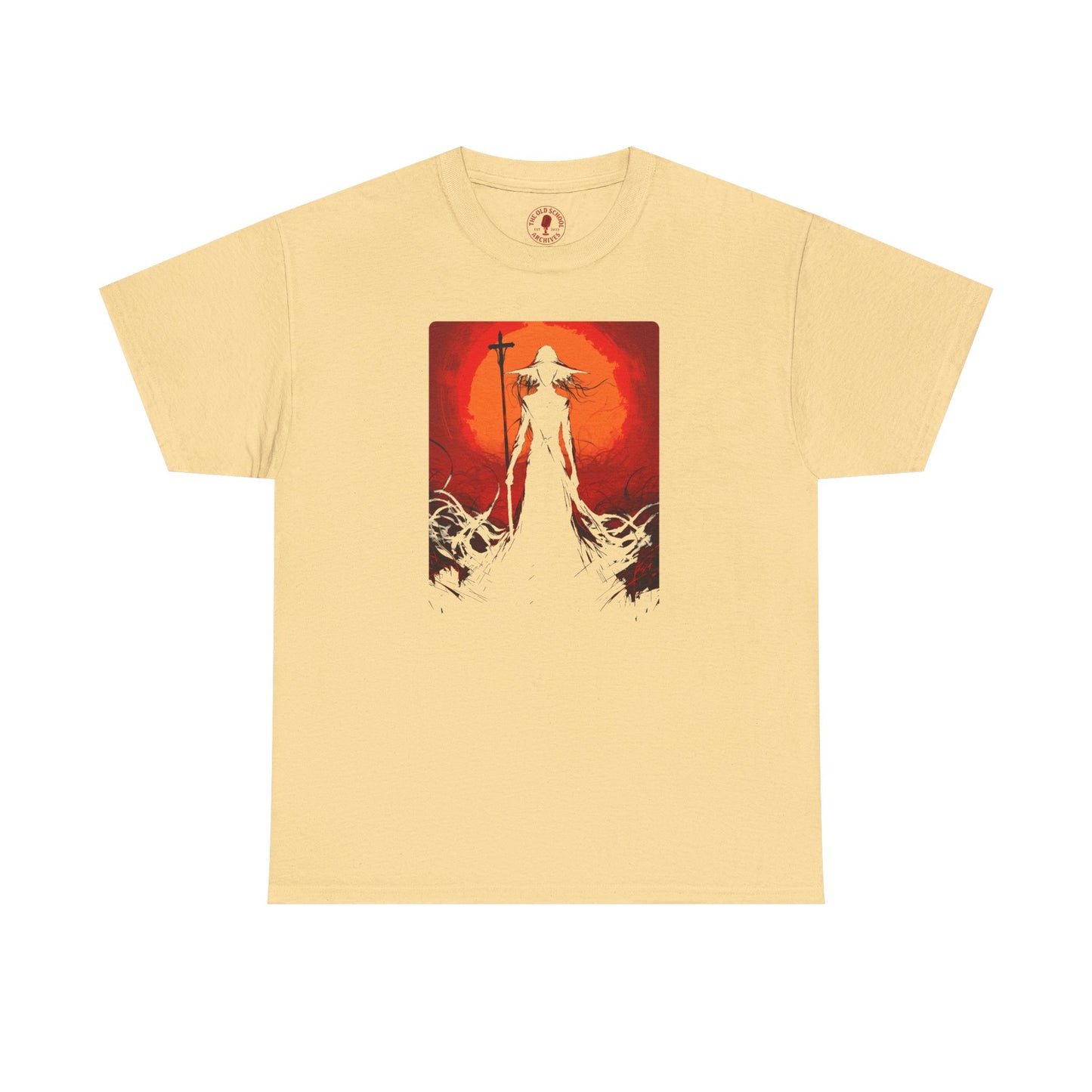 Shadow Wraith Unisex Heavy Cotton Tee | Vintage T-Shirt, Graphic Tee, Casual Wear