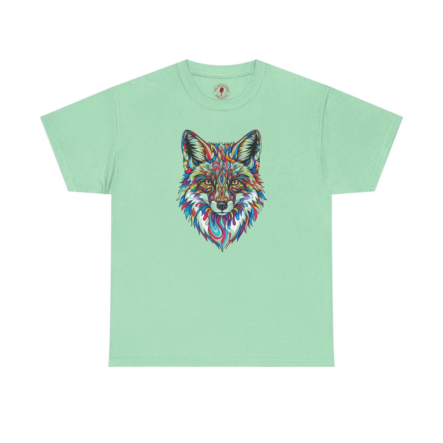 Cosmic Fox Unisex Heavy Cotton Tee Statement Shirt