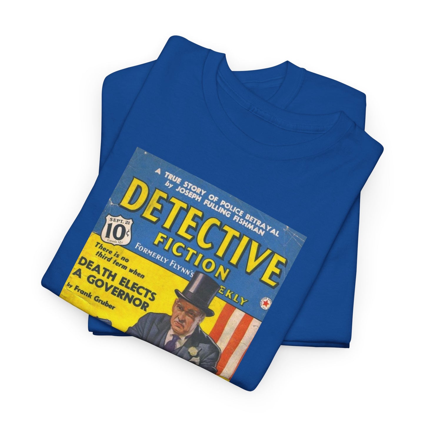 Pulp Cover Tee #449: Detective Fiction