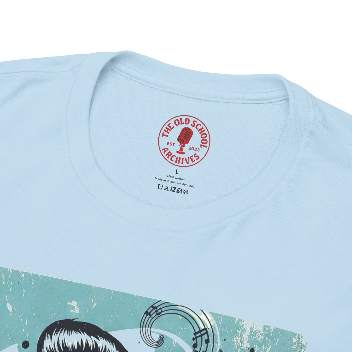 1950s Rock N Roll Tee, Unisex Heavy Cotton T-Shirt, Casual Statement Wear