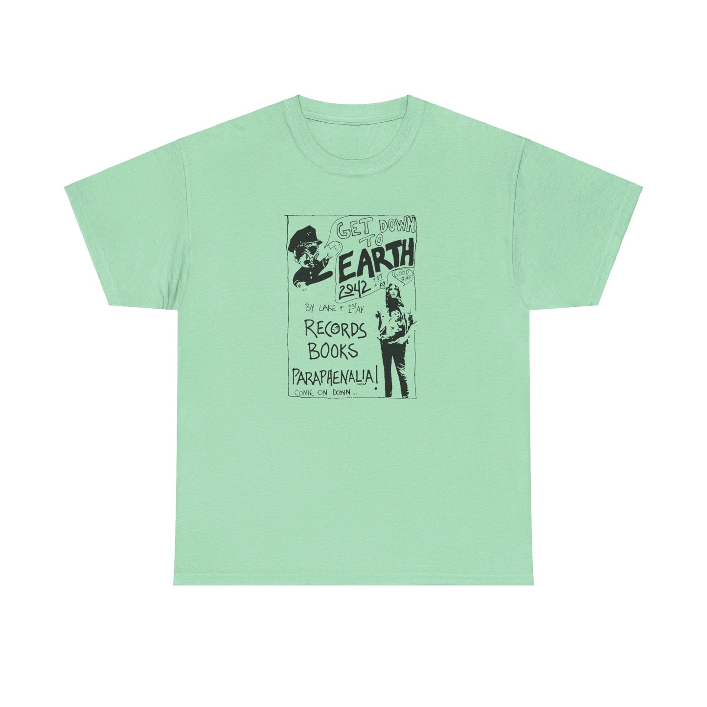 Record Store Tee #139: Earth Records Books & Paraphernalia